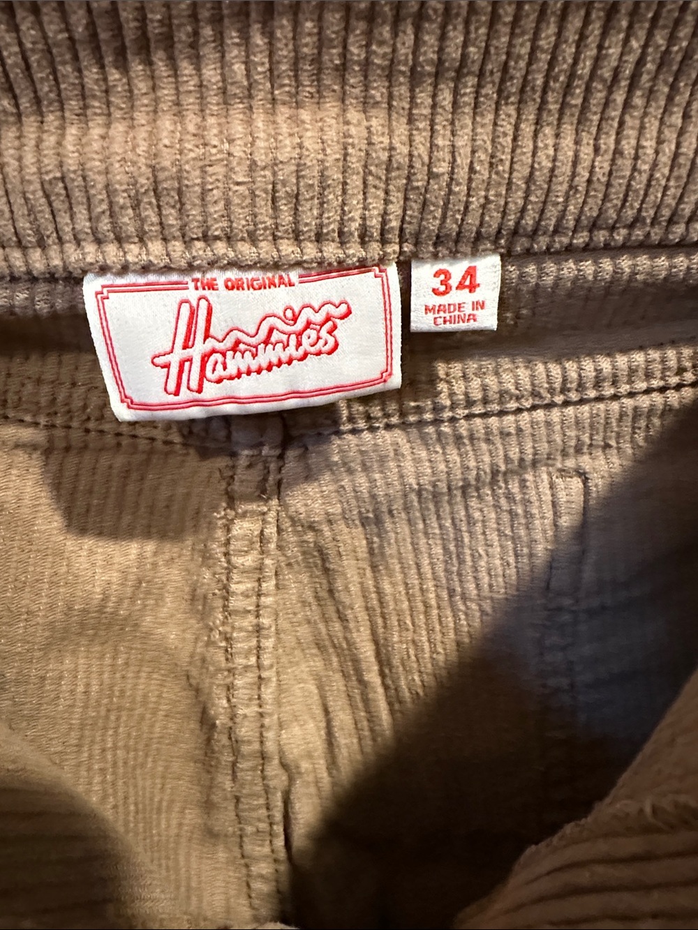 Hammies Brown Corduroy Wide-Leg Jeans - Picture 2 of 2